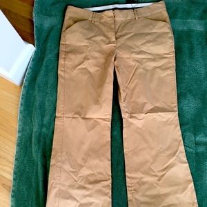 Express Editor Lower Rise Flare Leg pants